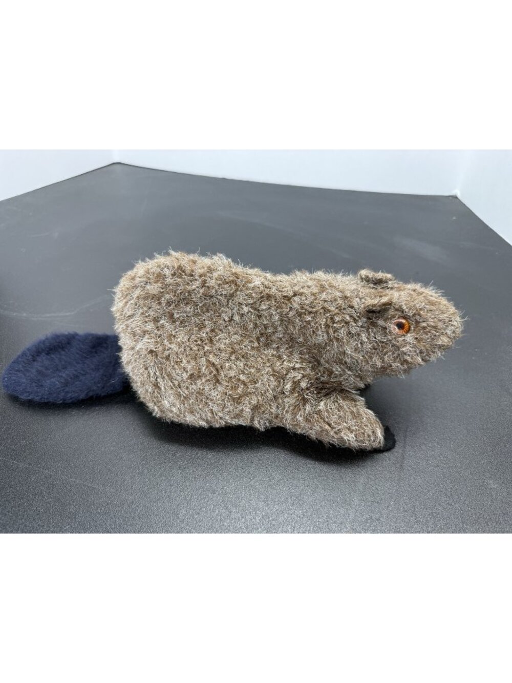 Vintage 1974 Gibson Greetings Plush Beaver Woodland Stuffed Animal 10 Inch